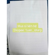 50 sheets of lined paper (50 sheets of A4 loose sheets)