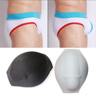 【Big Sale】Men's Sponge Pouch Pad Cushion Underwear 3D Cup Bulge Enhancer Swimwear Briefs