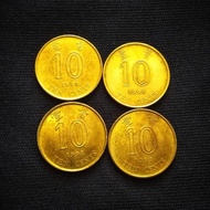 Koin asing Hongkong 10 cent