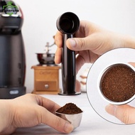 2 In 1 Coffee Spoon 7g Standard Measuring Spoon Dual-use Bean Scoop Powder Press Scoop Coffee Machin