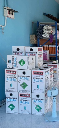 Totaline Refrigerant. R-13a  R-407C  R-404a น้ำยาแอร์ 134  407  404 by