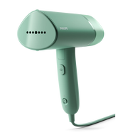 Philips Setrika Uap Handheld STH3010/70 Hijau - Setrika Uap Portable Dapat Dilipat Setrika Uap Ringa