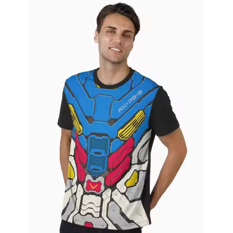 Gundam RX-78-2 Inspired Case Graphic T-Shirt