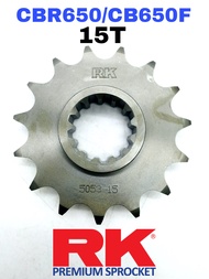 RK Japan Front Sprocket Honda CBR650F / CB650F 15T Premium Sprocket Depan CBR CBR650 CB650 RA 525 /