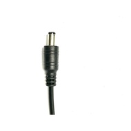 หัวแจ็ค สายแจ็ค DC ตัวผู้-ตัวเมีย 5.5 x2.1 mm ยาว 21cm