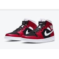 [PON SNEAKERS] Air Jordan 1 Mid Black White Red Small Chicago AJ1 BQ6472-601