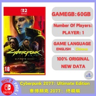 Cyberpunk 2077: Ultimate Edition (Nintendo Switch 2) Permainan Muat turun Digital Switch Digital Dow