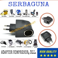 CAR Cigarette Lighter Adapter Converter AC DC Wall Power CAR Charger Plug EU Plug AC DC Compressor A