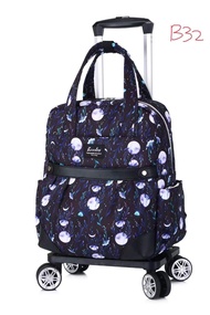 กระเป๋าเดินทางแบบพับได้ 16 นิ้ว กระเป๋าเดินทางแบบถือได้ 18 นิ้ว กระเป๋าเป้สะพายหลังแบบอเนกประสงค์ ล้