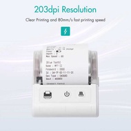 Portable Mini Thermal Receipt Printer USB & BT Connection 2 Inches 57Mm Wireless Printer High