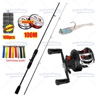 joran bc casting 1 set/joran casting 1 set lengkap/1 set joran dan reel bc/pancing 1 set lengkap kua