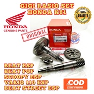 Gigi rasio set Beat esp Beat street esp Beat pop Scoopy esp Vario 110 esp gear rasio set gir rasio