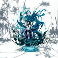 Standee Roles Neuvillette Wriothesley Lyney Genshin Impact Anime Wanderer Nahida Cyno decor 1