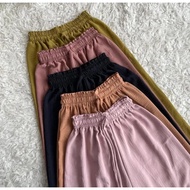 PREMIUM CRINGKLE PANTS HIGHWAIST CRINGKLE PANTS PREMIUM CRINGKLE RUBY PANTS
