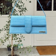 Jacquemus  Le Bambino 仿蛇紋皮革單肩包