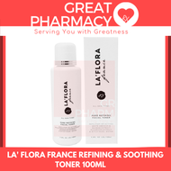 HLP NEW LA FLORA FRANCE REFINING & SOOTHING TONER 100ML