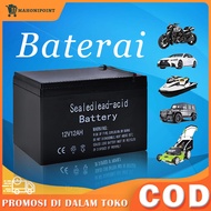 Aki Kering 12v 24v 8v 6v 12ah 8ah 6ah 4.5ah Hitam Aki Kering 12v 6 Volt 4.5 Ah Untuk Menyuplai Arus Listrik Kaneda/Baterai Alat Semprot Hama Aki Kering Ups Aki Sepeda Listrik Baterai Panel Surya