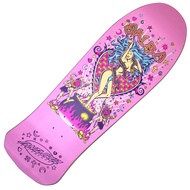 "แผ่นเปล่าเซิร์ฟสเก็ต สเก็ตบอร์ด Old School reissue santa cruz รุ่น Salba Witch Doctor (Pink ซานตาคร
