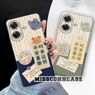 Softcase Realme Note 60 C61 C63 C53 C55 C51s C51 Realme Note 50 Cute Knitted Motif - Rubber Casing -