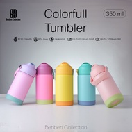 BenBen Co Lego Colorful Tumbler 350 ML Stainless Steel Water Bottle Heat & Cold Resistant Drinking B