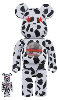 bearbrick Atmos dalmation 400%