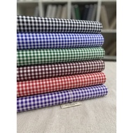 KAIN COTTON DESIGN " KOTAK " (100 % COTTON POLYESTER)