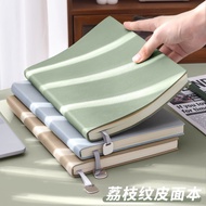 [9476 People Collection] A5 Notebook Thickened Notes Soft Leather Business Simple Style Student Meet