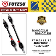 FUTZSU Drive Shaft Proton Saga 1.3/1.5 4G13/4G13P  4g15/4G15P LH Long RH Short MI-8-002 MI-8-001