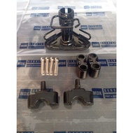 X-Ride handlebar mount + X-Ride raiser + X-Ride clamp + L bolts (4pcs)