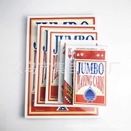 All English Jumbo giant poker A4 Funny Big Playing Cards Super Large giant Creative 2 Times 6 Times 