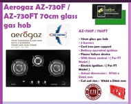 Aerogaz AZ-730F / AZ-730FT 70cm glass gas hob | 70cm glass gas hob 3 burners | Free Shipping Fast Delivery