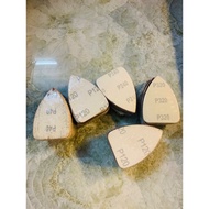 Sandpaper Combo 50 Sheets of Triangle Sandpaper 70mm x 100mm P40 ,P80,P120,P240, P320,