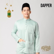 [RAYA 2025 PLUS SIZE AVAILABLE | FREE BUTTON | SIZE: S -3XL] Dapper | Sage Green Regular Fit Baju Me