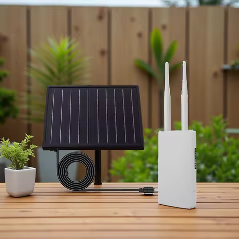4G Router WIFI Wireless Outdoor 18650 Battery Solar Powerd 3G GSM Sim Card 12V1A Camera Home Securit