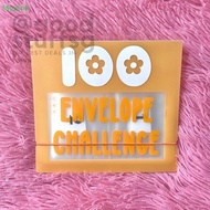 [SG FREE ] 100 Envelopes Money Saving Binder, Storage Binder For 100 Envelopes Money Saving Challeng
