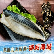 【海之醇】 挪威薄鹽鯖魚-15片組(210g±10%/片)