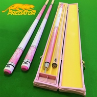 【PREDATOR】Billiard Cue Stick 1/2 Split Black Eight Stick Cue Medium Head Snooker Billiards Cue