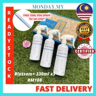 【FREE 15ml penspray for set】Blossom Plus 330ml Sanitizer Spray -  Non-Alcohol Sanitizer