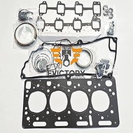 For Isuzu 4HK1 4HK1-TC piston ring + engine bearing set + full gasket kit