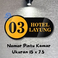 Boarding Room Door Number Hotel Villa Accommodation Apartment Free Custom Acrylic Locker G11