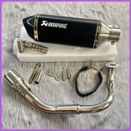 ◈ ☫ ◴ Akrapovic Full System Exhaust for Honda Click 125i | 150i