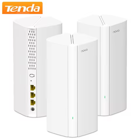 Tenda AX3000 WiFi6 Mesh System EX/MX12 Wireless Router Wi-Fi6 Mesh WiFi Router up to 7000 sq.ft. Wif