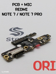 CONNECTOR CHARGER XIAOMI REDMI NOTE 7 / NOTE 7PRO ORI PAPAN KONEKTOR CAS PCB BOARD FLEXIBLE CAS XIAO