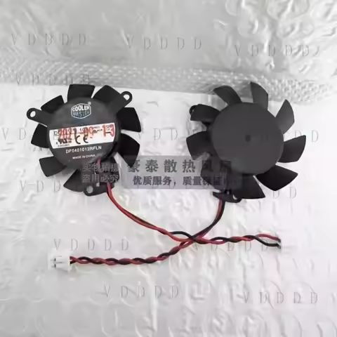 LL for 1PCS DF0401012RFLN Cooler Master 4010 12V 0.10A Dell GT730 NV Graphics Card Fan