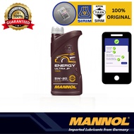 💯Original MN7906-1 MANNOL Energy Ultra JP 5W20 Full Synthetic Engine Oil 1Liter