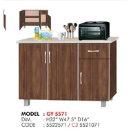 LHT GY5571 Bottom Kitchen Cabinet H36"  x W47.5" x D16"