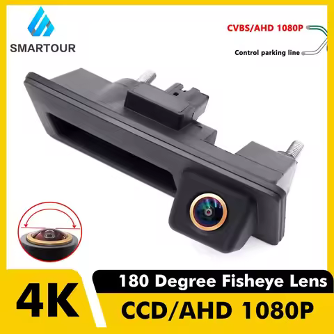 Smartour 4K AHD 1080P HD Car Rear View Camera For Golf Passat B7 B5 Tiguan T5 Jetta MK6 For Audi A3 