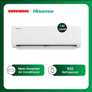 Hisense (1.0HP/1.5HP) R32 Standard Non-inverter Air Conditioner (CLA) AS09E2CLA/AS12E2CLA