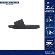 Tommy Hilfiger รองเท้าแตะ ผู้ชาย รุ่น FM0FM05619 BDS - สีดำ