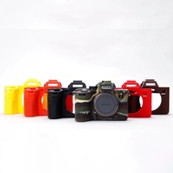 Rubber silicone shell protective sleeve suitable for Sony A7R IV A7R4 ILCE-A7RM4